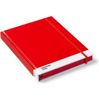 Pantone notesbog - large, rød