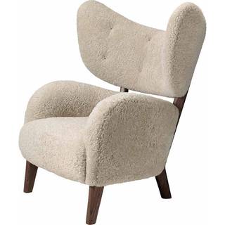 Audo My Own Lænestol Sheepskin Moonlight Oiled Walnut