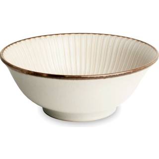 Japansk ramen skål -  Kaigara hvid, Ø22 cm