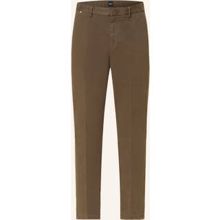 BOSS Black Herren Hose grün Slim Fit