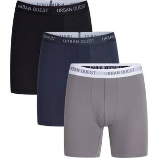 Urban Quest 3-pak Bambus Long Leg Tights XXL - Komfortabelt Herre Løbeundertøj