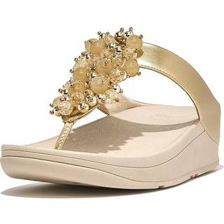 FitFlop FitFlop Sølv Fino Bauble Perlebesatte Tåpind Sandaler