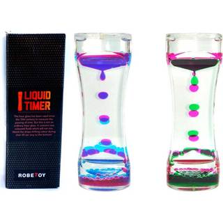 Sanserør m. farvet olie 14 cm.-Blå og lilla