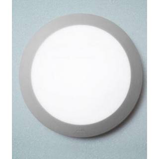 Udendørs loftslampe Umberta hvid, kunstharpiks, Ø 35 cm, 2 x E27