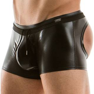 Modus Vivendi Latex Empty Bottom Boxer - Black