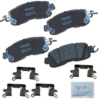 Bendix Priority1 CFC1650 Keramiske frontbremseklodser til Nissan Altima 2024-2013 Leaf 2012-2011 Leaf 2017-2014
