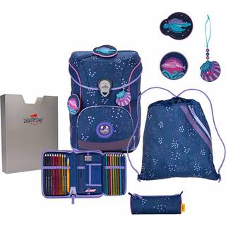 DerDieDas Ergoflex Easy Deep Ocean Schulranzen Set