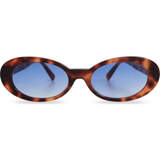 Messy Weekend KURT Tortoise Blue 53 Solbriller Kvinder Tortoiseshell - Dark Tortoise - 53mm