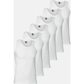 Tanktop 6-pak | Økologisk bomuld | Hvid