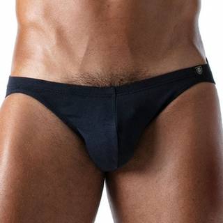 TOF Paris French Cotton Bikini Briefs - Navy