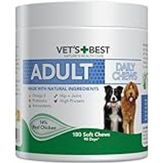 Vets Best Daily Chews, Adult - 180 stk.