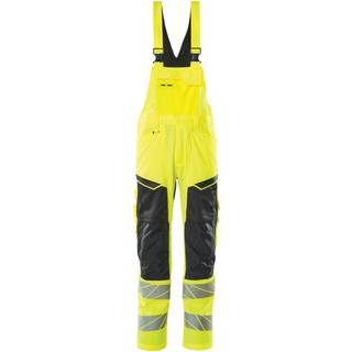 MASCOT ACCELERATE SAFE overall med knælommer, hi-vis gul/sort - 76C46