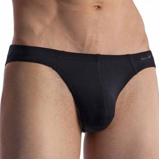 Olaf Benz Herren Slip schwarz Baumwolle & Mix unifarben