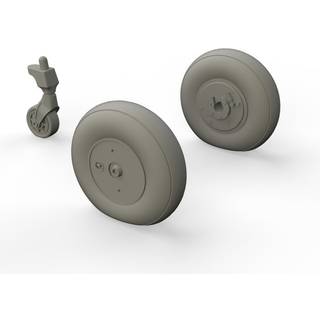 Ki-61-Id wheels for Tamiya