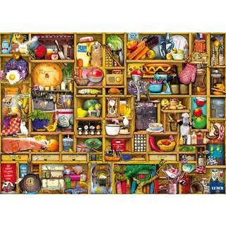 Ravensburger Kitchen Cupboard Jigsaw Puzzle | 1000 unikke stykker | Anti-bl?ndingsoverflade | Ideel til voksne og b?rn | Certificerede b?redygtig