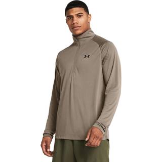 Under Armour Tech™ Men's ½ Zip Long Sleeve Taupe Dusk / Black S