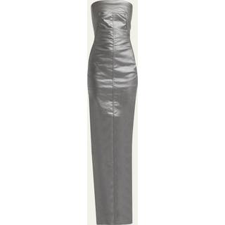 Rick Owens Lido corset coated denim gown - grey - XS