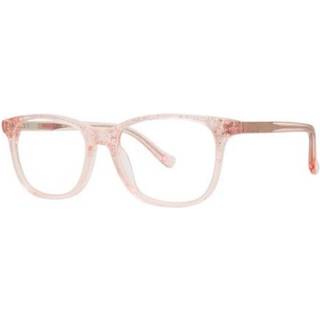 Kensie Twinkle Krystalklar Lyserød 48 Briller Mænd Guld - Glitter Transparent Pink - 48mm