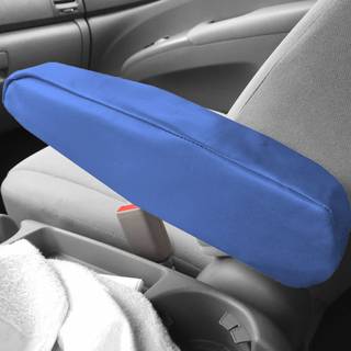FH Group Premium Faux Leather Armrest Cover Semi-Universal Fit et par sæt med 2 blå