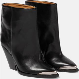 Isabel Marant Ladel leather ankle boots - black - EU 35