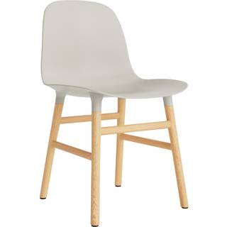 Normann Copenhagen Form Spisebordsstol Lysegrå/Eg