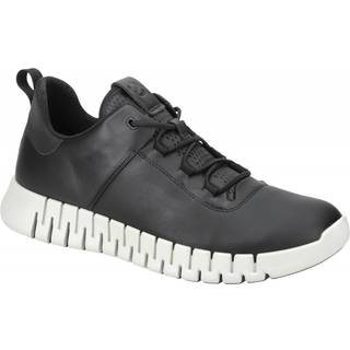 ECCO Gruuv M - Sneakers i læder til herrer - Sort - Size: 39 (UK 6)