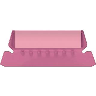 Pendaflex h?ngende mappe faner 2 """" Clear Pink 25 faner og indsatser pr. Pakke (42 pin)