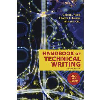 The Handbook of Technical Writing with 2020 APA Update