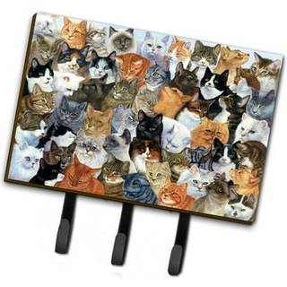 """" Caroline's Treasures BDBA0414TH68 Cats Galore Leash eller Key Holder Large Multicolor """"