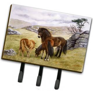 """" Caroline's Treasures Horses in the Meadow Leash eller Key Holder BDBA0189TH68 Triple """"