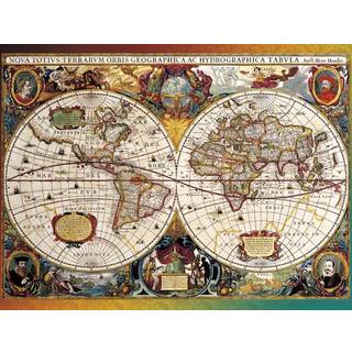 Buffalo Games - Buffalo Games - World Map Circa 1630-750 Piece Jigsaw -puslespil for voksne, der udfordrer puslespil perfekt til spilaftener - Fæ