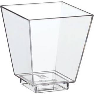 50 stk Tapatizers Bæger 50 ml Klar – Perfekt til elegante småretter og snacks