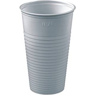 80 stk Automatbæger 300 ml Mocha plastik bæger
