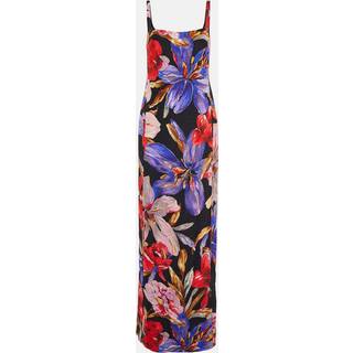 Dries Van Noten Floral silk-blend maxi dress - multicoloured - S