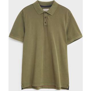 White Stuff White Stuff Green Utility 100% Cotton Polo Shirt