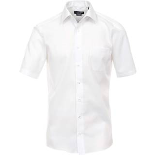 CasaModa Herren Kurzarmhemd weiß Comfort Fit