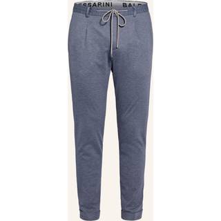 BALDESSARINI Herren Hose blau meliert