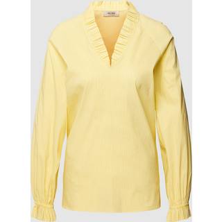 Mos Mosh Amelia Stripe Blouse Bluser 151220 Yellow Plum (M)
