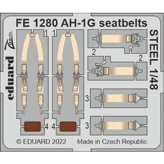 AH-1G seatbellts STEEL 1/48