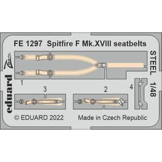 Spitfire F Mk.XVIII seatbelts STEEL