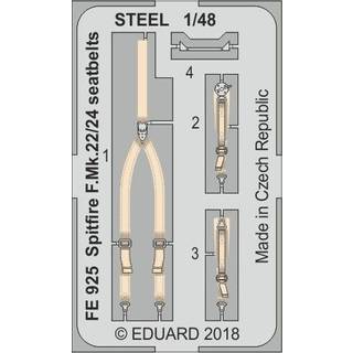 Spitfire F.Mk.22/24 seatbelts STEEL f.Ai