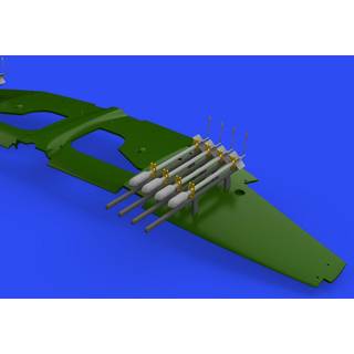 RP-3 60lb rockets for Tempest Mk.II 1/48 for EDUARD/SPECIAL HOBBY