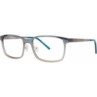 Jhane Barnes Approximate Blue Silver 54 Briller Mænd Blue - Transparent Gradient Blue Silver - 54mm