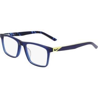 Nike 5548 410 46 Briller Mænd Blue - Transparent Midnight Navy Blue - 46mm