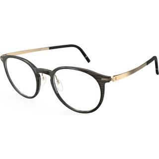 Silhouette 2949/75 6520 49 Briller Mænd Grå - Smoke Grey Striped Pattern - 49mm