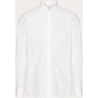Valentino Rockstud Untitled cotton poplin shirt - white - EU 42