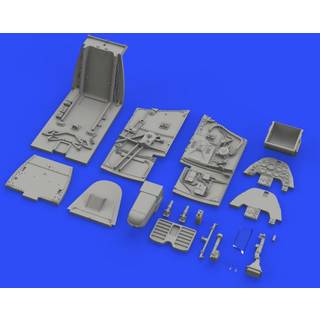 Bf 109G-10/U4 cockpit for Eduard