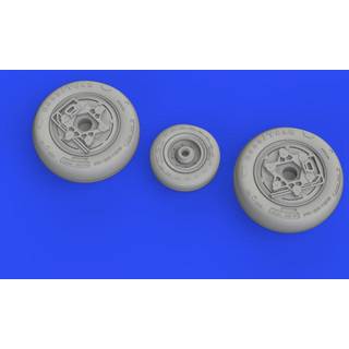 F-16 wheels late for TAMIYA