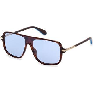 Adidas Unisex OR0100 52V Solbriller Injiceret Havana Blå Maske Normal