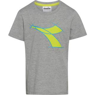 Diadora T-Shirt, Light Mid Grey Mel M